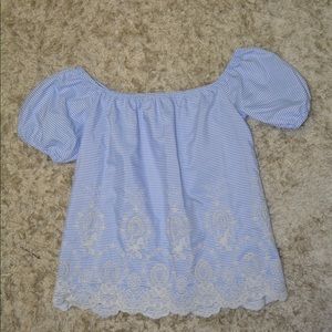 Charolette Russe Off the Shoulder Top